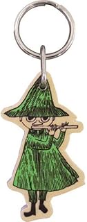 APM100090 Moomin Birch Key Ring, Snufkin, Approx. 1.0 x 2.8 x 0.1 inches (25 x 70 x 3 mm)