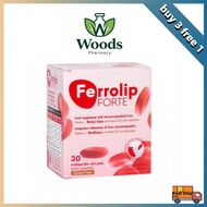 【buy 3 free 1】FerrolipForte Microencapsulated Iron Supplement with Vitamin C and B12 Ferrolip FORTE 