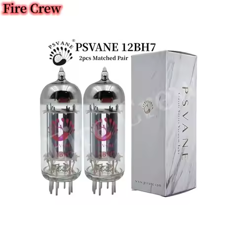 Fire Crew PSVANE 12BH7 Vacuum Tube Replaces 12BH7A 6N6 7119 for HIFI Audio Valve Electronic Tube Amp