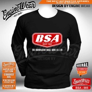 BSA motorcycles biker brotherhood motorcycle England t-shirt classic motorcycle automotive clothes B