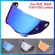 Motorcycle Helmet Lens For HJC HJ41 V10 V10 Carbon Anti-UV Dustproof Windproof Transmittance Visor R