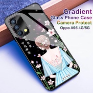 [H04] Softcase Kaca Oppo A95 4G 5G - Casing hp Oppo OPPO A95 4G 5G - Case hp OPPO A95 4G 5G