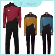 Star The Trek Next Generation Cosplay Costume Authentic Jumpsuit For Comic And Con Halloween