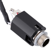 3-Band Acoustic Guitar Equalizer Preamp Piezo Pickup Tuner with Bass Middle Treble and Volume Contro