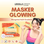 ByouT LEDOLLA - Salmon DNA Glowing With Propolis Mask 25gr |Merawat Skin Barier & Kulit Bertekstur| 