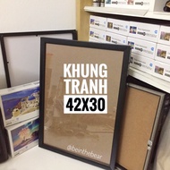 Jigsaw picture frame 42x30 cm exclusively for genuine Toy Town 1000-piece puzzle gift