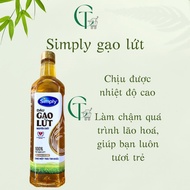 [HN] Dầu ăn Simply đậu nành 1L (date mới nhất)