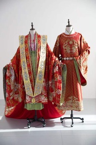 ชุดแต่งงานสไตล์ Song Dynasty ชุด Xiu Xue สำหรับผู้หญิง ชุดราตรีสไตล์จีน ชุดแต่งงานฤดูร้อน ชุดราตรี ช