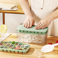 Household Ice Box DIY Silicone Compartment Ice Cube Mold Ice Tray Box Set