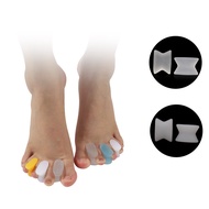 AT-🎇Overlapping Toe Separator I-Shaped Toe Separator Hallux Valgus Brace Improve Toe Deformity Valgus Fixer FL6C