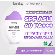 Facetology Triple Care Sunscreen Spf 40 PA+++