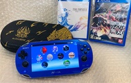 PSVITA PSV ⭐️美品新淨 New 升級😃版  ⭐️ 靚mon沒有燒屏💕 ⭐️ 64g卡  藍寶石系列 ⭐️日本原裝機 家庭遊戲套裝 完美屏幕 內有全能模擬器 月光寶盒 黑市場 三國志 太鼓 