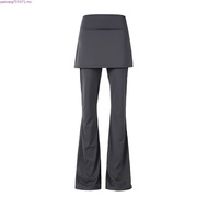 EMAX Seluar Skirt Muslimah Cotton Lycra Bootcut Sport Skirt Pants Plus Size (M-5XL)