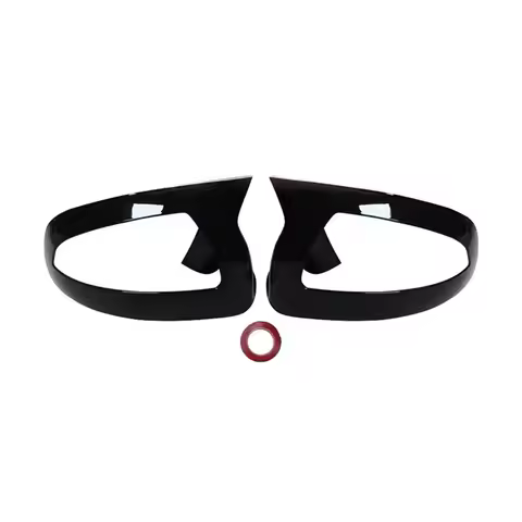 NEW-For Mercedes Benz W204 C260/C200 Mirror Cap Bright Black