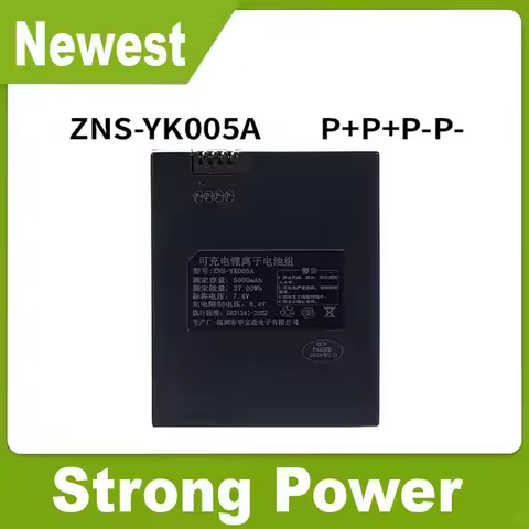 YDLBAT 7.4V 5000mAh Lithium Smart Door Lock Battery for ZNS-YK005A P+P-P-P-