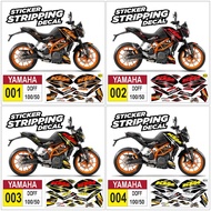 KTM DUKE 250 TH 2016 Striping Decal Sticker AR-01 DOFF Variation All Ready
