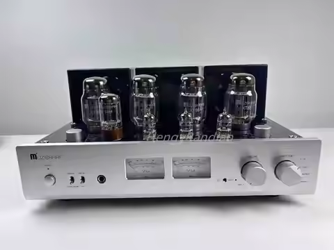 Excellent Latest Balanced Version MUZISHARE X7 Electronic Tube Power Amplifier,12AX7*1.12AU7*2, KT88