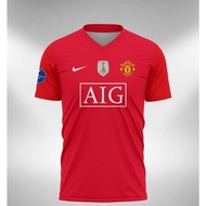 Jersey Mu Utd 2008/2009 Full Printing Termurah Best Quality Asli 100% Original