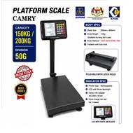150KG TIMBANG PLATFORM SCALE (HEAVY DUTY) / Timbang Kotak / Timbang Ofis / Timbang Courrier Service