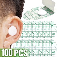 2-in-1 Waterproof Ear Protectors & Foot Stickers | 20-100PCS for Baby/Adult Swimming/Bathing, 4.3cm 