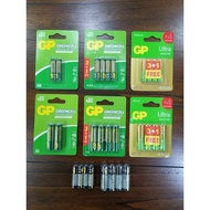 GP Alkaline Battery | Supercell | Greencell | Ultra Alkaline | AA | AAA
