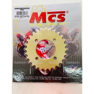 Sprocket SPOKET REAR Belakang 415 MCS GOLD For HONDA EX5 / DREAM / WAVE 100 / CLASS 28T 29T 30T 31T 
