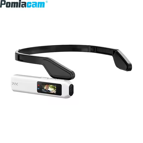 S111 2.7K Ultra HD Glasses Camera 0.96" IPS Screen 110° Wide Angle Hands-Free First-Person View Reco