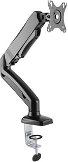 ICY BOX IB-MS303-T Monitor Desk Mount for Monitors up to 28 Inches (71 cm) Max. 6.5 kg, VESA 75 x 75