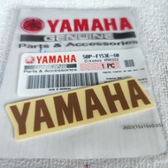 YAMAHA TOOLBOX RX KING ORIGINAL EMBLEM STICKER YAMAHA REAR SEAT TRUNK 5BP-F153E-60