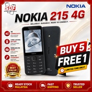 Nokia 215 4G 2024 | 2.8" Display | FM Radio | 1 Year Nokia Malaysia Warranty