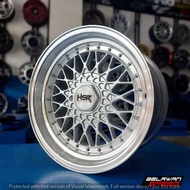 Velg Mobil Bbs velg Hsr Rs Velg celong Ring 15 R15 pcd 4x100/114.3 untuk Brio Jazz Yaris Mobilio Bri