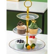 TaffHOME 3-Tier Cake Stand Display 3-Tier White