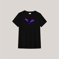 T365 Fortune Lucky Bat Halloween Short-Sleeved Top Tshirt Children Men Women Clothing T-Shirt Painti