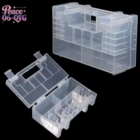 1PCS Plastic Battery Box Storage Case Holder Organizer for AA AAA C D 9V Batteries