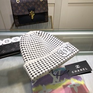 CHANEL999 Black White Polka Dot CC Embroidered Knitwear Pullover Sweater 2706