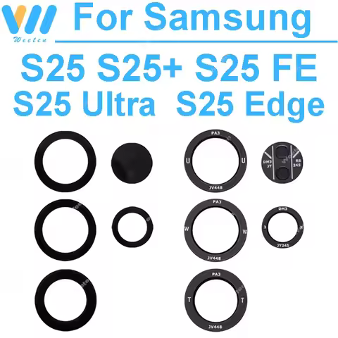 Back camera lens For Samsung Galaxy S25 S25+ S25 FE S25 Edge S25 Ultra F931 F936 F937 F938 F731 Back