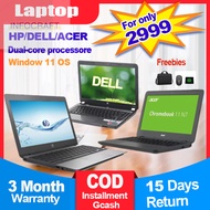 Only 2999Peso Cheapest price online for hp Laptop dell laptop With Turbo Boost 2.6GHZ Processor and 4G RAM memory laptop 2k budget mini laptop second hand laptop[PRELOVED]