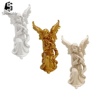 [Serenable] Angel Figurine Angel Statue Collection Resin Figurine Collectible Figurine for Bookshelv
