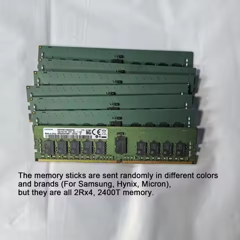 DDR4 16GB 2400T ECC RAM PC4 2Rx4 16G Server Memory Ram 2400Mhz Server RAM 288Pin REG ECC Ram For X79