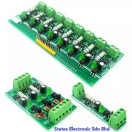 AC 220V Optocoupler Isolation Voltage Test Module Detect Board Adaptive for PLC - 1/3/8 Channel