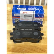 Front Brake Pads APV 55210-61J00 AKEBONO Premium