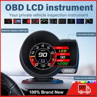 MANSOON⚡ Car OBD OBD2 Meter Speedometer Gauge F8 PLUS PRO GPS HUD Water Temp Turbo Proton