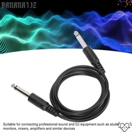 BANANA1JZ 2PCS Guitar Instrument Cable, Plug and Play Flexible 6.35mm To 6.35mm Single-channel, Low 