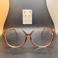 1.5 degree clear plastic sunglasses