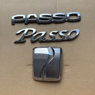Toyota Passo Passo Hana Logo Emblem  Used Japan