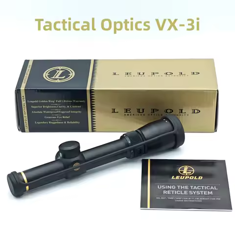 Tactical Optics VX-3i 1.5-5X20mm Duplex Reticle Rifle Scope Hunting Sight HD Aseismatic Single Barre