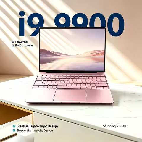 HOT 15.6 Inch Ultra Slim Laptop Intel Core i9 9900 32GB 2TB Windows 11 1920x1080 HD Gaming Computer 
