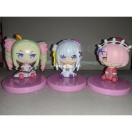 Chibi Figure Ram Re Zero Chokonokko Petite Mini Isekai Doll Toy