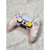 DS5 / PS5 Controller White Pink Wings Edition Design（USED）