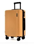 Le Maurice Superlight行李箱460W x 260D x 680Hmm ABS9817 (中) - 黃色